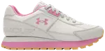 Кроссовки Under Armour Essential Runner GS 'White Clay Meta Pink', серый - фото
