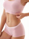 Бюстгальтер-бралетт Organication, темно-розовый - фото 7