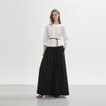 ELLE Рубашка Women's White Boat neck Moderate - фото 5