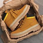 Мужские ботинки Cahhrrn X Martin Boot Men Beige Gaisima - фото 7