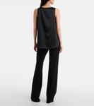 Шелковый топ Filly Max Mara, Nero - фото 3