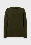Джемпер Vero Moda VMILSE V NECK PULLOVER, Grape Leaf/Mottled Dark Green - фото 5