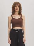 Топ EDITED Hana, коричневый - фото 3