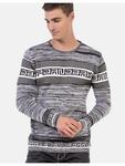 Пуловер Cipo & Baxx Pullover, серый - фото 2
