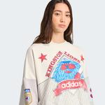Толстовка Adidas Archive Baseball Sweatshirt, цвет Grey Two/Cloud White - фото 5