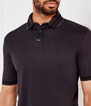 Рубашка поло Regular fit Emporio Armani, черный - фото 4