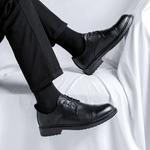 Черные туфли LUOMAIKE для мужчин - фото 8