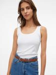 Топ VERO MODA VMLULU, White - фото 4
