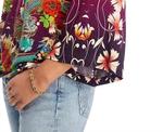 Блузка женская Johnny Was, мультиколор - фото 3