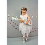 Детская гитара, серебро, JaBaDaBaDo - фото 2