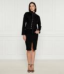 Юбка Liu Jo с передним разрезом, черный - фото 2