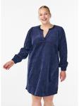 Платье Zizzi VELENA, темно-синий - фото 5