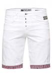 Rusty Neal Джинсовые шорты Regular 'Birken' в белом цвете - фото