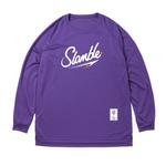 Футболка с длинным рукавом унисекс Slamble, оранжевая - фото 10