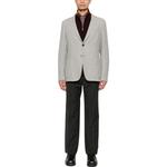 Ermenegildo Zegna Смешанный эффект Блейзер, Gray - фото 4