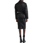 Пуховик женский Prada с ремешком, черный - фото 3