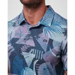 Поло Travis Mathew Featherweight Summer, синий - фото 3