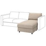 Секция шезлонга VIMLE IKEA, цвет hillared beige - фото