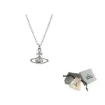 Vivienne Westwood Серебряное латунное ожерелье Unisex Silver - фото