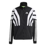 Adidas With AdiClub Adizero Archive Running Jacket, Black - фото