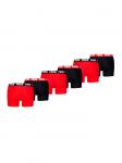 Трусы боксеры Puma Boxershorts PUMA MEN EVERYDAY BASIC BOXERS 6P, цвет Black/Red - фото 2