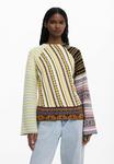 Джемпер Desigual Jumper, Material Finishes/Multi-Coloured - фото