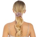 Шелковая повязка для волос Cat & Cat Scrunchie Różowa, 1 шт - фото 2