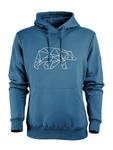 Толстовка FORSBERG Pettarson Hoodie mit Logo, Blue - фото 2