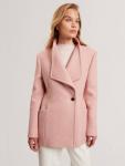 Evigna скульптурный утепленный шерстяной пальто Ted Baker, Pink - фото