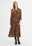 Платье Jascha Stockholm PRINTED JUSTINE, Emberlight/Mottled Brown - фото