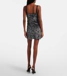 Мини-платье с пайетками Dolce&Gabbana, Argento - фото 3