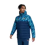 Пуховик мужской синий Adidas, синий - фото 3