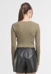 Топ Noisy May DRAKEY TWIGGIL/S NOOS, Olive - фото 3