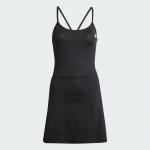 Платье Adidas Train Essentials Workout Dress With Integrated Shorts, черный/белый - фото 4