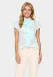 Блуза Saint Tropez TILLI SS , Quiet Tide/Turquoise - фото