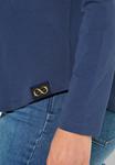 Топ LAURASØN SEAL GRAPHIC STATEMENT, Navy Blue/Dark Blue - фото 4