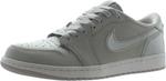 Мужские кроссовки Nike Air Jordan 1 Low, Neutral Grey/White/Silver - фото