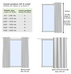 Штора HOOMstyle Blickdicht mit Kräuselband 1x, черный - фото 6