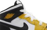 Кроссовки Air Jordan 1 Mid TD 'Yellow Ochre', желтый - фото 2
