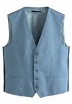 Жилет REGULAR FIT - Suit waistcoat Next, синий - фото 4