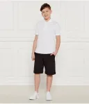 Полюс regular fit Hugo Kids, белый - фото 2