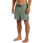 Мужские Surfsilk Solid Volley 16" Quiksilver Плавательные шорты, зеленый - фото 3