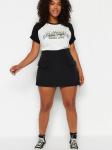 Юбка Trendyol Curve, черный - фото 4