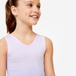 DOMYOS Купальник без рукавов для девочек - лиловый - фото 2