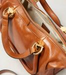 Сумка-тоут Paraty 24 Small из кожи Chloé, Clay Brown - фото 3