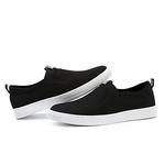 Холщовые кеды мужские низкие черный Help - фото 3