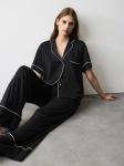 Marks & Spencer Пижама в черном цвете - фото 4