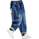 Детские джинсы Disney, синий - фото 4