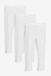 3 пары леггинсов Next, белый - фото