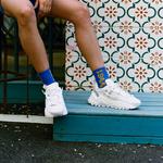 Devil One Low Top Chunky Sneakers Unisex White Daisy Fellowes - фото 10